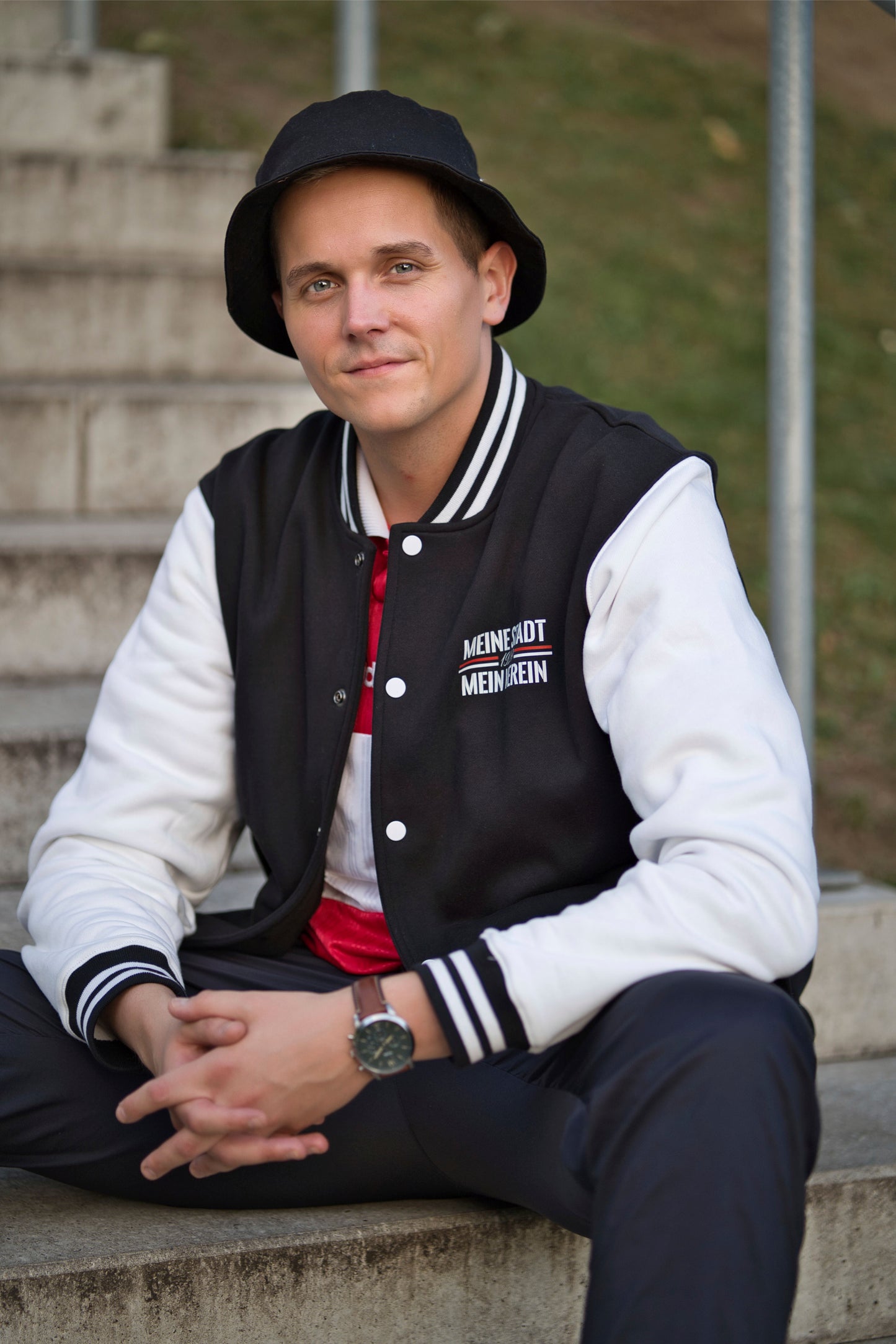 Herren Sweat College Jacket #2